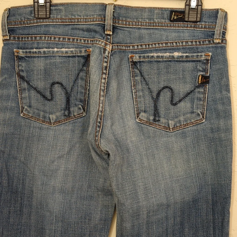 Citizens Of Humanity Y2K Ingrid #002 Stretch Low Rise Flare Jeans Size 28